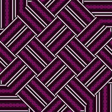 Geometric Thread Ethnic Pattern Digital art technique ethnic abstract geom... 스톡 사진
