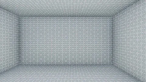 Geometric tile cube room. Stock Footage 265518887