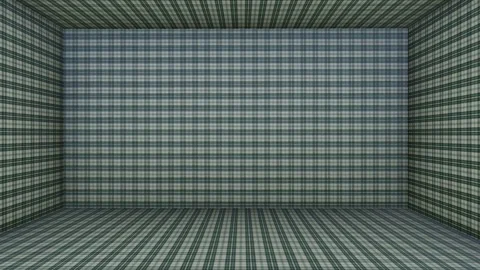 Geometric tile cube room. Stock Footage 265525461