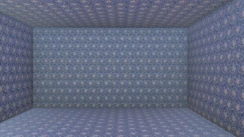 Geometric tile cube room. Stock Footage 265545776
