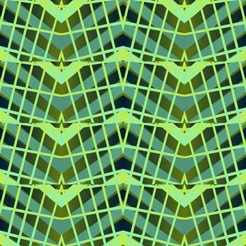 Geometric tile patchwork seamless pattern vector illustration Neon bright gra Stockillustratie