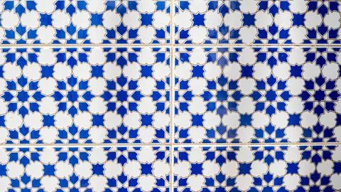 Geometric Tile Pattern Stock Photos