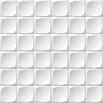 Geometric tile texture - seamless decorative background. Ceramic clean design Illustrazione stock