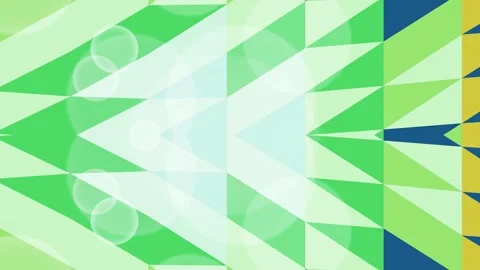 Geometric Triangle Abstract with Lens Flares Vídeos de archivo 332257320