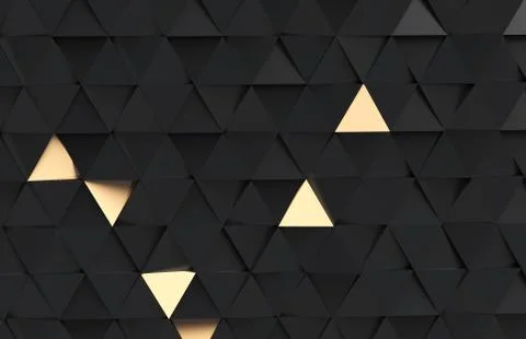 Geometric triangle background Stock Illustration