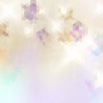 Geometric triangle mosaic background. EPS10 Stock-Illustration