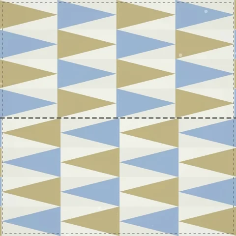 Geometric Triangle Pattern Animation, Seamless Repeating Blue, Beige, White.. Stock Footage 347810897