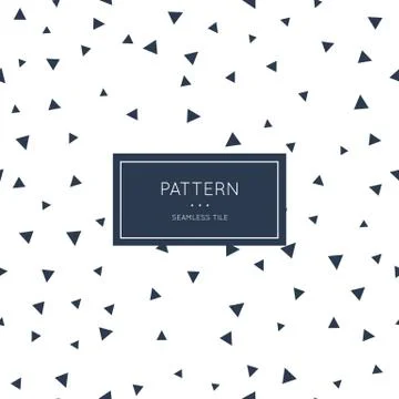 Geometric triangle pattern Stock Illustration