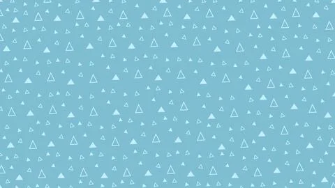 Geometric Triangle Pattern on Light Blue Background Stock Illustration
