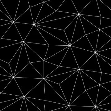 Geometric triangle seamless graphic pattern Stock Illustration