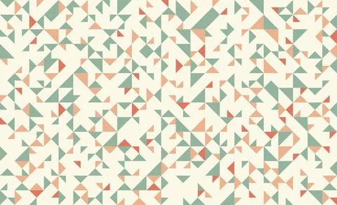 Geometric triangle seamless pattern abstract background. New look modern design  Stock Illustration