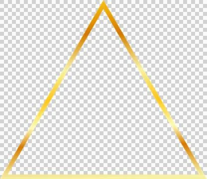 Geometric triangle shape Stockillustratie