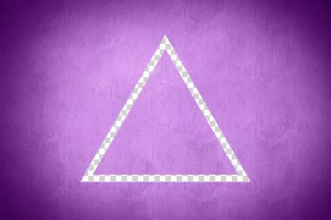 Geometric triangle shape Stockillustratie