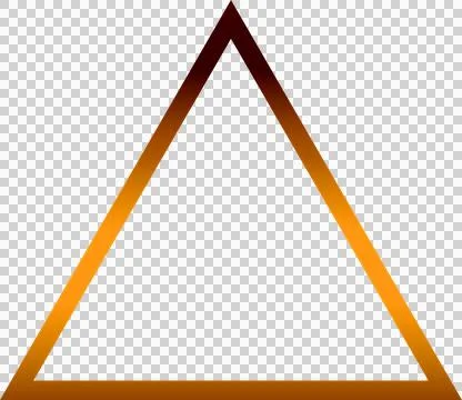 Geometric triangle shape Stock Illustration