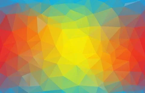 Geometric triangle wallpaper. Flat Vector background for your design Stock Illustration