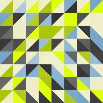 Geometric triangles background. Mosaic. Geometric triangles background. Mo... 스톡 사진