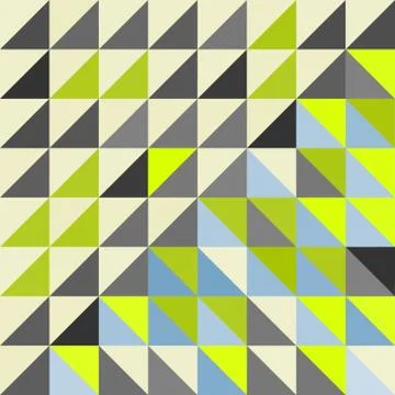 Geometric triangles background. Mosaic Stock Illustration
