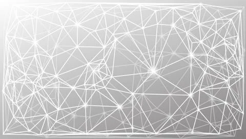 Geometric triangles polygonal vector illustration. Stock Illustration