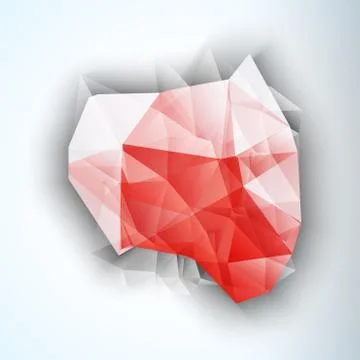 Geometric Triangular Abstract Modern Vector Background. 스톡 일러스트