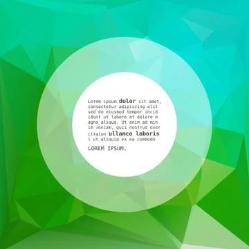 Geometric Triangular Abstract Vector Background. Illustrazione stock