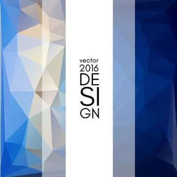 Geometric Triangular Abstract Vector Background. Illustrazione stock