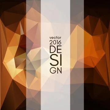 Geometric Triangular Abstract Vector Background. Illustrazione stock