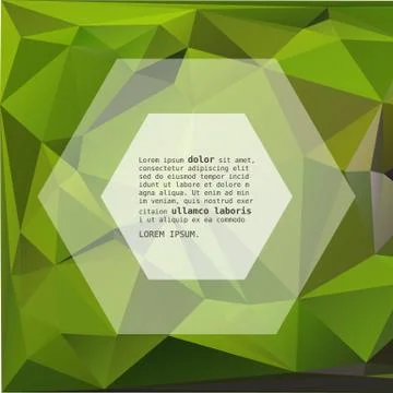 Geometric Triangular Abstract Vector Background. Stockillustratie