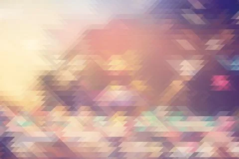 Geometric triangular background Stock-Illustration