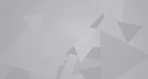 Geometric triangular facets monochrome abstract background Stock Illustration