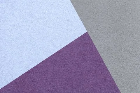 Geometric triangular light blue gray violet textured paper background with .. 스톡 사진