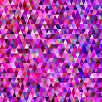 Geometric triangular polygon pattern background - gradient vector graphic design 库存插图