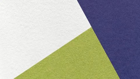 Geometric triangular white, olive green, dark blue textured paper backgroun.. 库存插图