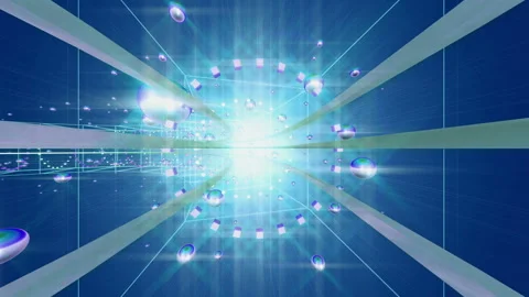Geometric Tunnel Space Vidéo 332503991