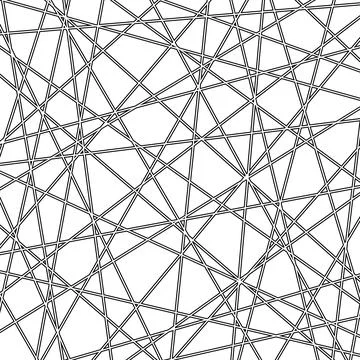 Geometric Vector Abstract Pattern With Modern Ornament イラスト素材