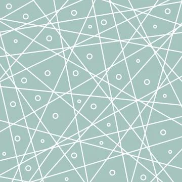 Geometric Vector Abstract Pattern With Modern Ornament イラスト素材
