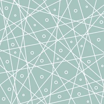 Geometric Vector Abstract Pattern With Modern Ornament 스톡 일러스트