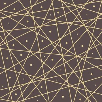 Geometric Vector Abstract Pattern With Modern Ornament 스톡 일러스트
