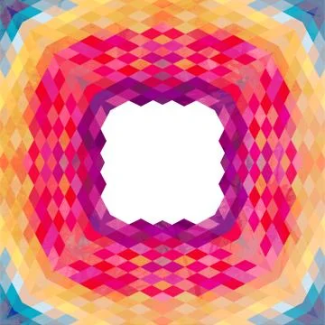 Geometric vector backdrop of geometric shapes. colorful mosaic banner. geomet Stock Illustration