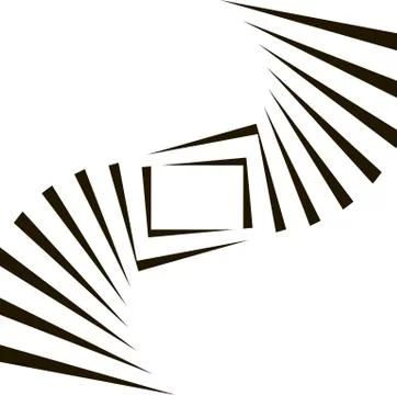 Geometric Vector Black and White Background Stock Illustration