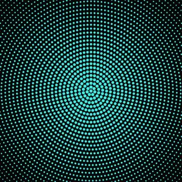 Geometric vector circular dot pattern background design Stock Illustration