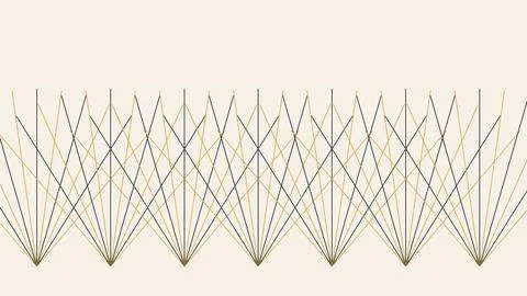 Geometric vector diagram of intersecting diagonal lines forming repeating t.. Stock Illustration