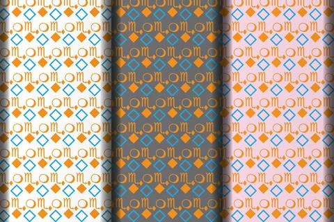 Geometric vector eps pattern design element. Stock Illustration