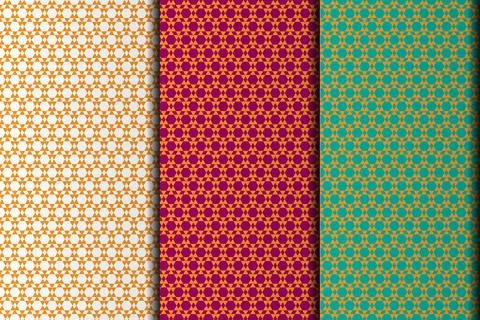 Geometric vector eps simple pattern design template. Stock Illustration