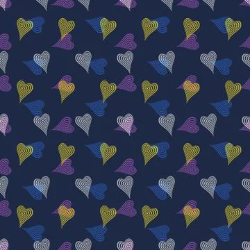 Geometric vector illustration. Stock Illustration