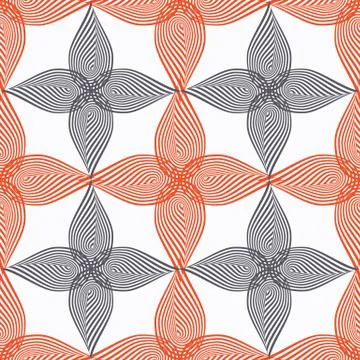 Geometric vector illustration. Stock Illustration