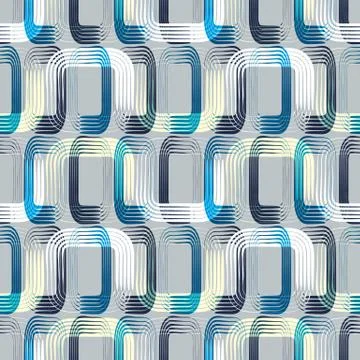 Geometric vector illustration. Stock Illustration