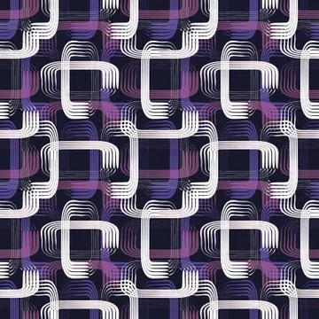 Geometric vector illustration. Stock Illustration