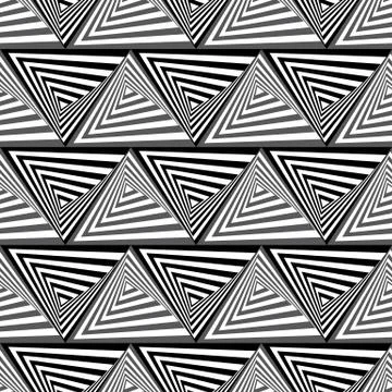 Geometric vector illustration. Stock Illustration