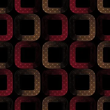 Geometric vector illustration. Stock Illustration