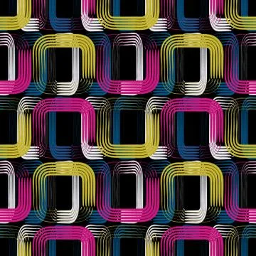 Geometric vector illustration. Illustrazione stock